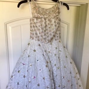 Rachel Allan little girls pageant dress